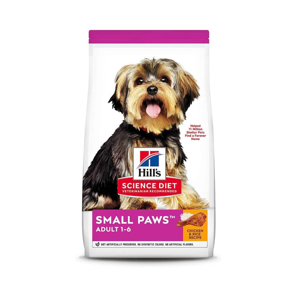 Hill’s Science Diet Small Paws Adult Chicken & Rich Recipe, 4.5 lb