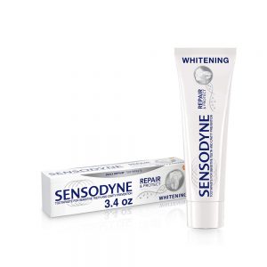 Sensodyne Repair and Protect Whitening Toothpaste for Sensitive Teeth, 3.4 oz