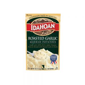 Idahoan Roasted Garlic Mashed Potatoes, 4 oz