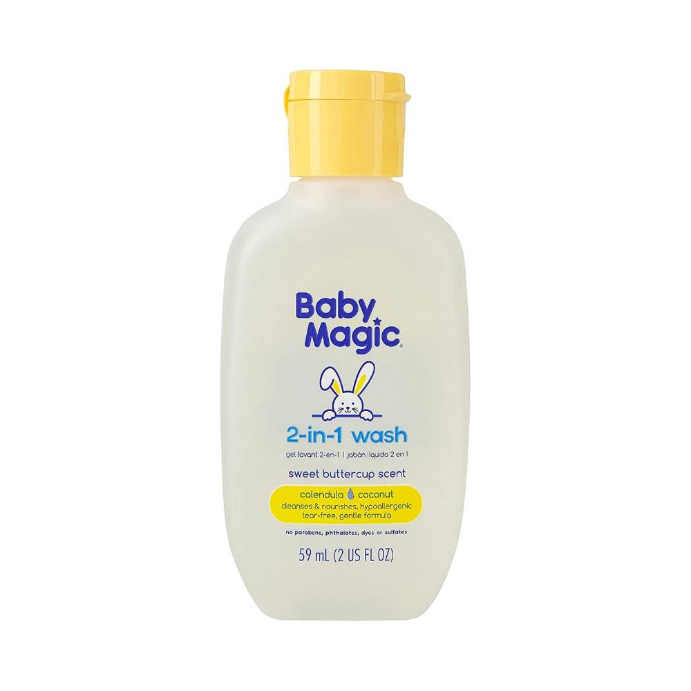 Baby Magic 2-in-1 Wash Calendula & Coconut, 2 fl oz